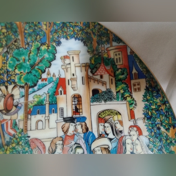 Limoges France 1976 Limited Edition No. 6 Collector Plate - Picture 5 of 10